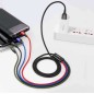 Baseus 4-in-1 USB kabel Lightning, Micro-USB - 1,2 m
